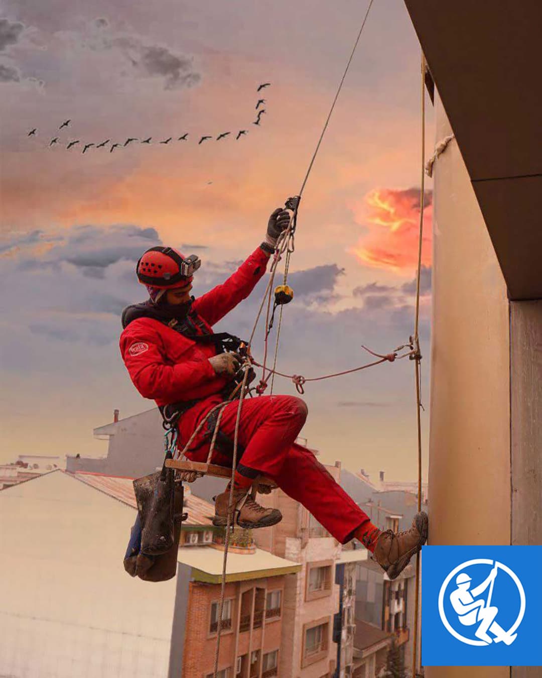 اعضای تیم اوج‌ نماکاران ایرانیان