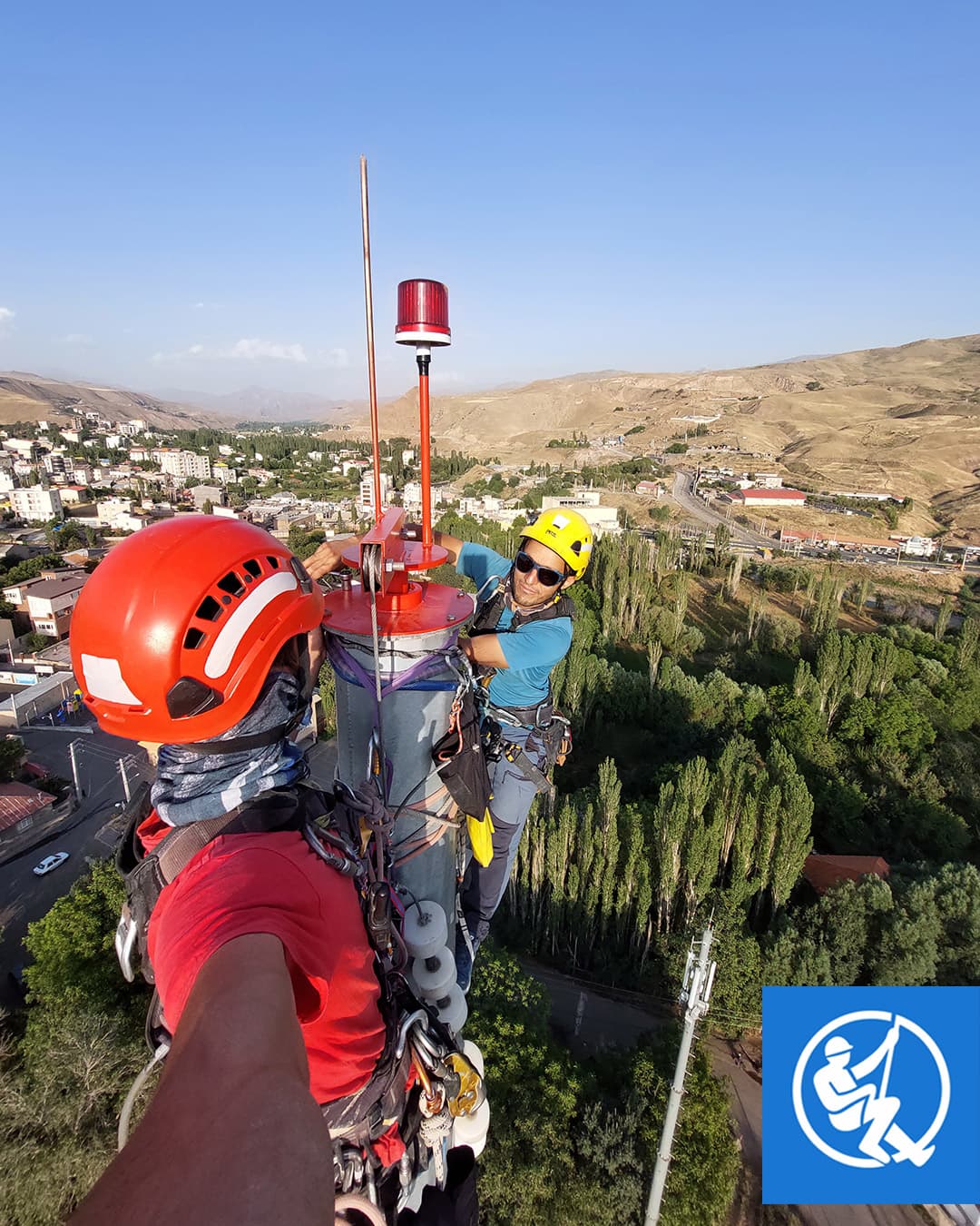 اعضای تیم اوج‌ نماکاران ایرانیان