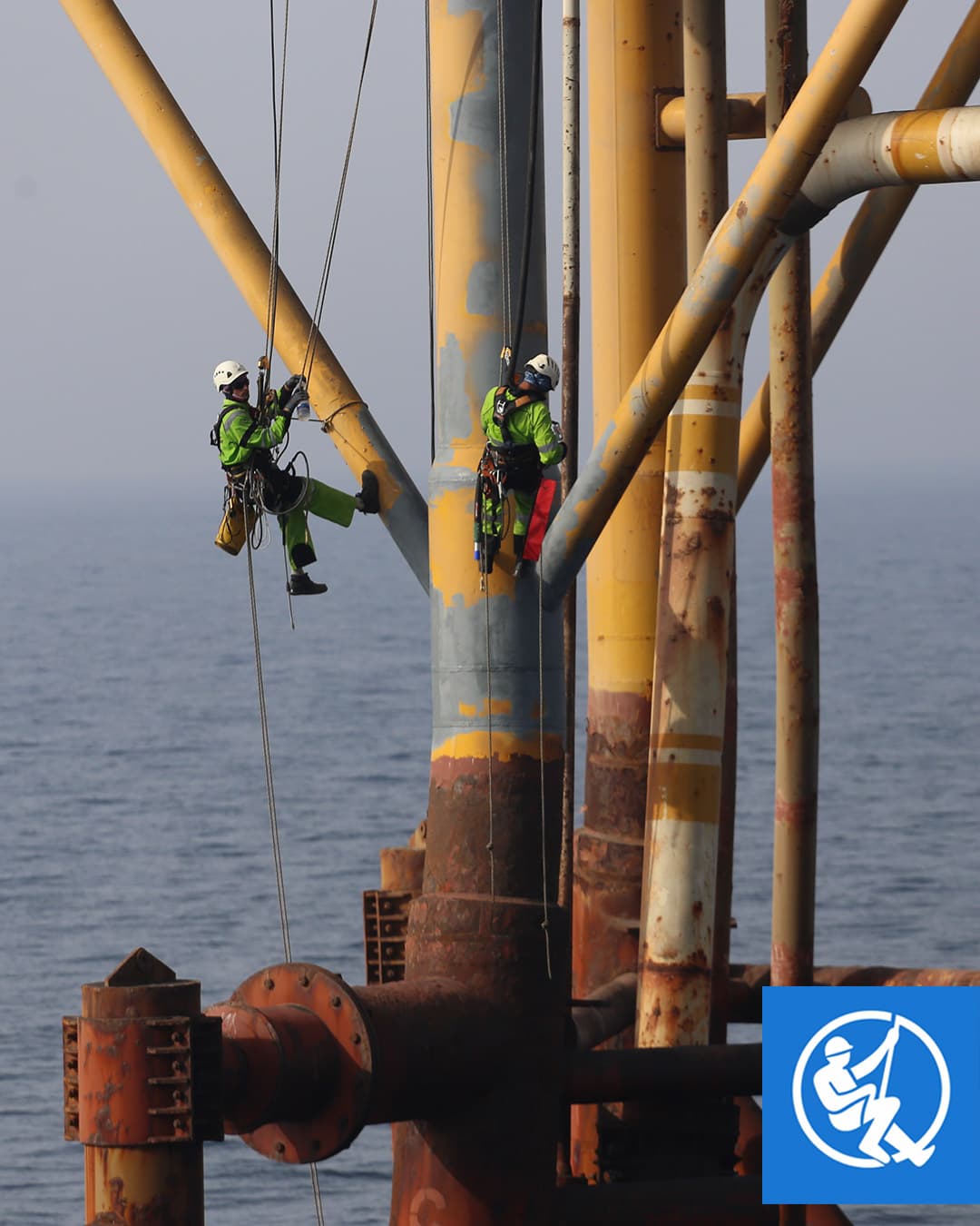 اعضای تیم اوج‌ نماکاران ایرانیان